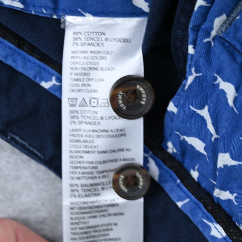 Tommy Bahama Men 40 Blue Key Isles Cargo Shorts Coastal Beach Vacation Stretch - Picture 9 of 16